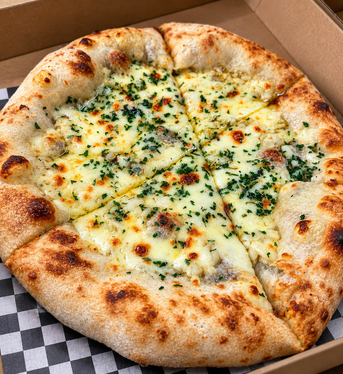 Small Garlic Pizza - Lola's Kitchen