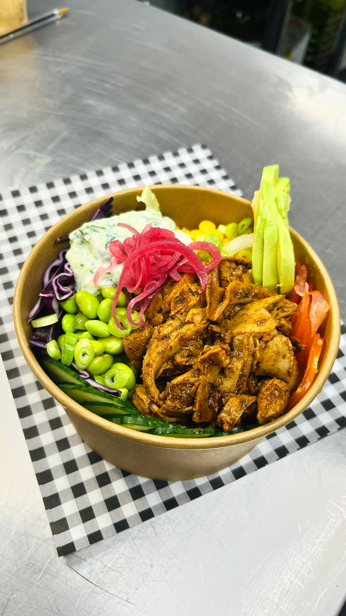 Gyros Poke Rice Bowl